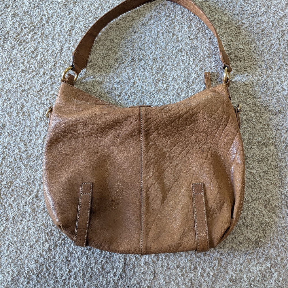 The Sak Boho Leather Shoulder Bag HOBO - Picture 2 of 6